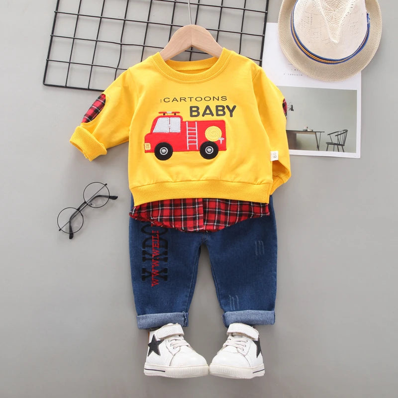 Fashion Spring Autumn Baby Girl Clothes