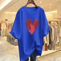 Summer New Chic Hand-Painted Print T-shirt