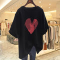 Summer New Chic Hand-Painted Print T-shirt