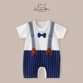 Baby Boys Summer Thin Cartoon Rompers