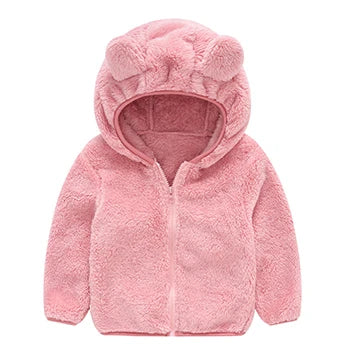 Girls Jacket Spring Autumn Dots Double Sided
