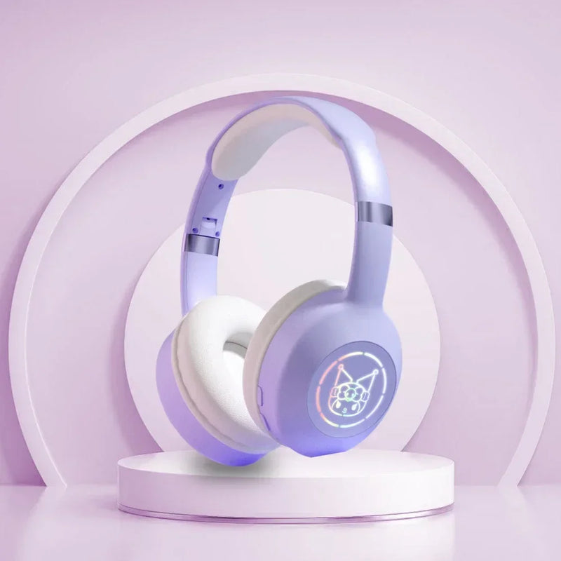 Sanrio Kuromi Bluetooth Headphones Cute